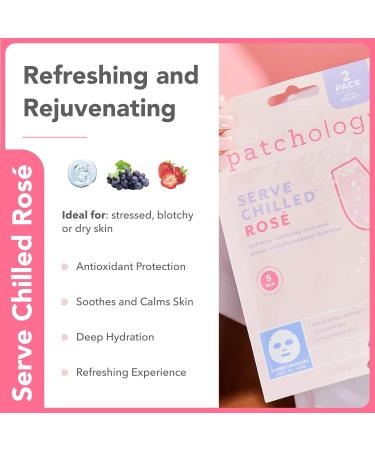Patchology Face Mask Variety Pack - Brightening Hydrating & Renewing Masks with Vitamin C & Hyaluronic Acid for Radiant Skin | 6 Masks - Buy Online on GoSupps.com