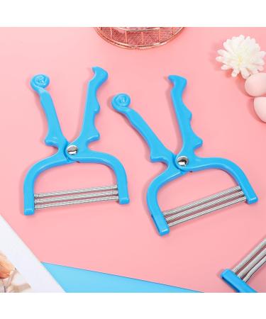 Lot de 3 pilateurs Manuels pour Visage et Corps Bleu pilateur Facial Antid rapant pour pilation des Sourcils et Poils Ind sirables Outil de Soin Peau Pratique Ressort  - Buy Online on GoSupps.com