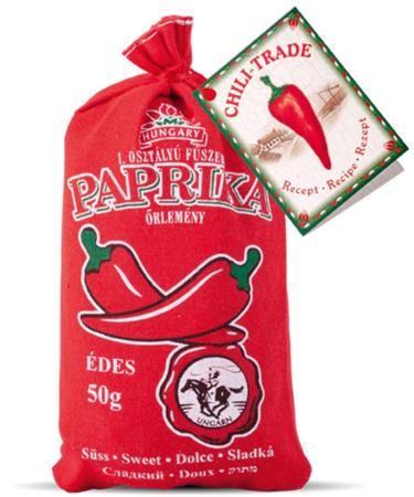 Hungarian sweet paprika 50 g (linen bag 3)