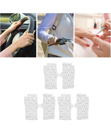 UV Gloves for Gel Manicures Nail Tech Gloves Sun Protection Gloves 3 Pairs UV Gloves for Nails Fingerless UV Light Gloves for Gel Nails Protect Your Skin from UV Harm - Buy Online on GoSupps.com