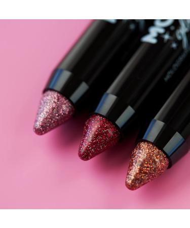 Holographic Glitter Touch Up Pen | Body Chalk Makeup for Face & Body - Purple - Moon Glitter 3.5g | International Shipping - Buy Online on GoSupps.com