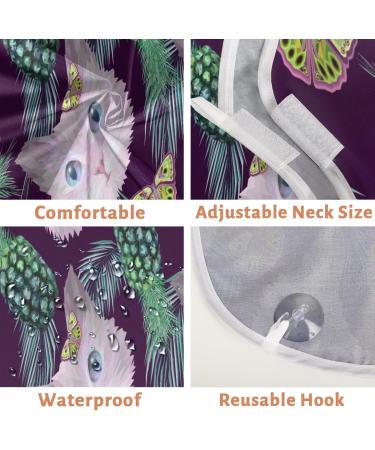 Pineapple Beach Beard Bib - Waterproof Non-Stick Hair Catcher for Men | Fun Grooming Cloth for Easy Shaving Cleanup - Buy Online on GoSupps.com