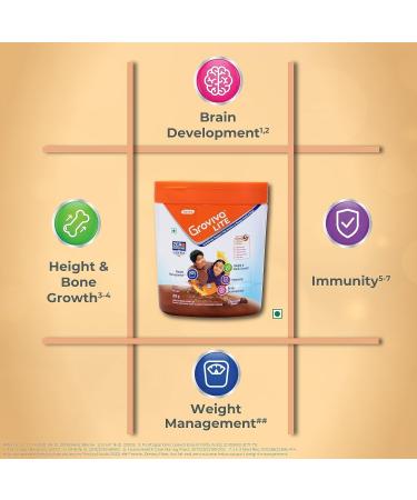 Child Nutrition to Manage Growth and Weight Chocolate - 200Grams-Jar - Buy Online on GoSupps.com