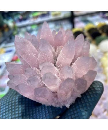 Natural Crystal Rough Crystal Cluster Natural Rose Crystal Cluster Flower Gem Gift Room Office Decor Gift (Size : 300-350g) - Buy Online on GoSupps.com