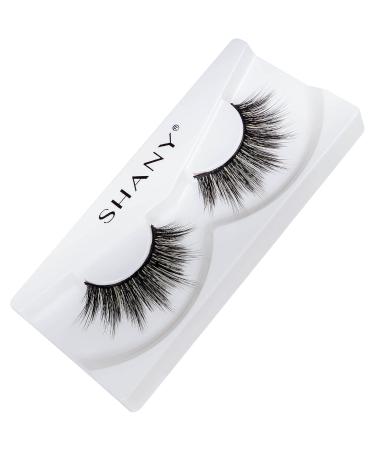 SHANY Classic Faux Mink Eyelashes | Durable 3D Reusable Fluffy Strip Lash - Soft & Medium Volume for Stunning Looks - Buy Online on GoSupps.com