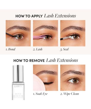 Glamnetic Lash Extension Kit Refill - XOXO Lash Clusters | At-Home Salon Quality Faux Mink Lashes | International Shipping Available - Buy Online on GoSupps.com