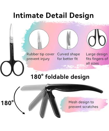 FACEMADE 3-Piece Tweezers Set for Women and Men - Stainless Steel Eyebrow Tweezers, Scissors, and Razor for Facial Hair Removal - Buy Online on GoSupps.com