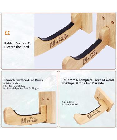Surfboard Wall Hanger for Long and Short Boards | Indoor/Outdoor Display - CJ-OT2101 - Buy Online on GoSupps.com