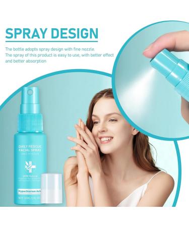 phxdance Regenerating Facial Toner Pure HOCl Hypochlorous Acid Mist Soothing for All Skin Types Alcohol Free & Vegan Facial Cleansing for All Skin Types Blau - Buy Online on GoSupps.com