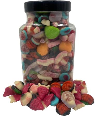 Halloween Pick & Mix Sweets 1.9kg Jar - Trick or Treat - Spooky Sweets - Buy Online on GoSupps.com