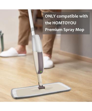 HOMTOYOU 300ML Replacement Bottle for HOMTOYOU Spray Mop Premium Leak Free Refillable Water Tank Add Your Favorite Cleaning Solution for Floor Cleaning Pack of 1 Bottle(300ml) - Buy Online on GoSupps.com