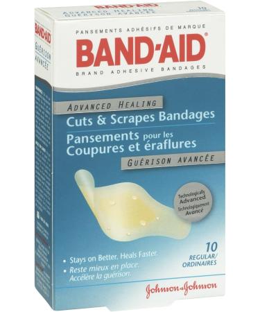 Band-Aid Hydrocolloid All Purpose Bandages Waterproof Adhesive Hydro Seal 10 Bandages One Size - Buy Online on GoSupps.com