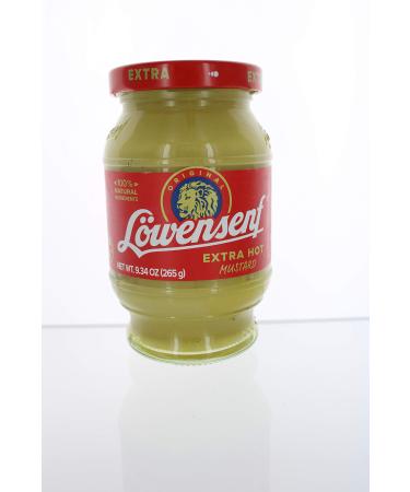 Lowensenf Mustard German Xhot, 9.30 oz