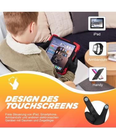 Shop Tanstc Winter Gloves for Kids | Warm Touchscreen Anti-Slip & Windproof - Perfect for Outdoor Sports & Cycling (Ages 4-12) - Buy Online on GoSupps.com