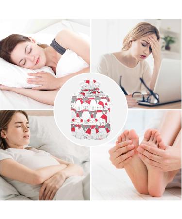 Christmas Cat Heat Bottle - 2L Hand & Foot Warmer | Pain Relief & Cold Therapy Pack - Buy Online on GoSupps.com