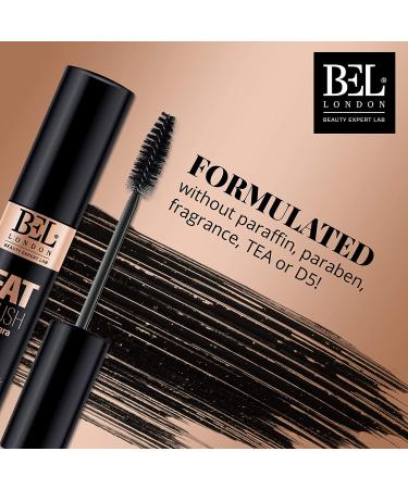 Bel London Fat Brush Mascara - Extreme Volume and Definition - Buy Online on GoSupps.com