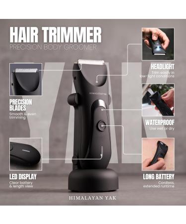 HIMALAYAN YAK Dual Head Groin & Body Grooming Pubic Hair Trimmer for Men & Women - Buy Online on GoSupps.com