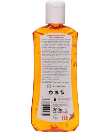 Calypso Carrot Oil Tan Extending Gel | Optimises Natural Tan | Added Moisturisers | 200Ml - Buy Online on GoSupps.com