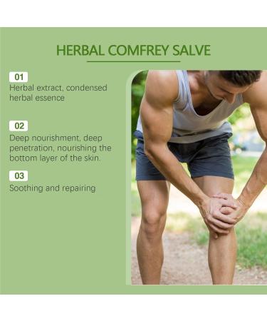 Cholig Organic Herbal Comfrey Salve 4oz Comfrey Organic Herbal Salve Cream Ointment Comfrey Salve Herbal Balm Skin Body Care (2 Pcs) - Buy Online on GoSupps.com