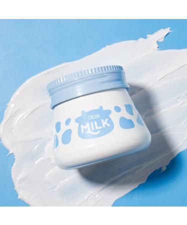 DLZZRS Face Milk Cream Moisturizing Nourish Face Moisturizer Hydrating & Smooth Dry Skin Day & Night Cream for Girl Women Beauty Moisturizer Daily Care Milk Facial Cream