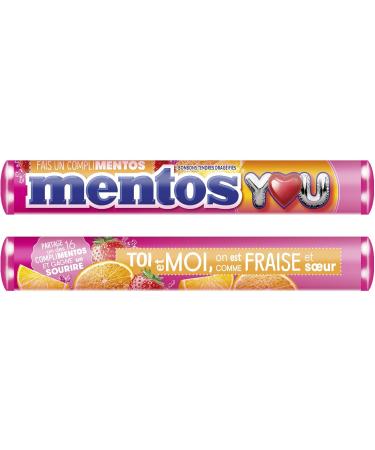 Pack of 4 Mentos Fruit rolls - Buy Online on GoSupps.com