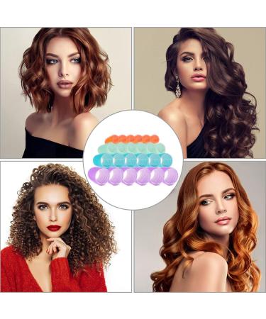 44-Piece Hair Rollers Set with Self Velcro Rollers, Duckbill Clips, and Combs - Random Colors - Buy Online on GoSupps.com