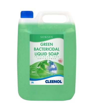 Senses Green Bactericidal Liquid Hand Soap - 2x5ltr
