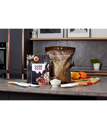 Yum Asia Thai Hom Mali Premium Jasmine Brown Rice - 5kg | High-Quality Thai Rice - Buy Online on GoSupps.com