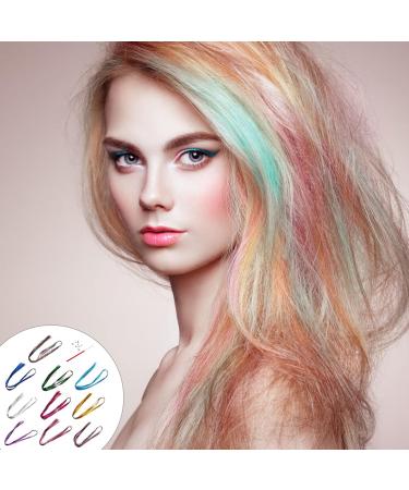 Lurrose 1 Set Seamless hair extension highlight hair extensions braid wigs glitter hair long wavy hair extension Hair Extensions for Women womens wigs High temperature wire Miss clip Metal - Buy Online on GoSupps.com