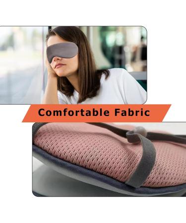 Adjustable Double-Sided Ice Silk Sleep Mask - Organic Mulberry Silk Blackout Eye Mask for Travel - Breathable & Pressure-Free for All Seasons - Perfect Sleep Essential (Red & Purple - Buy Online on GoSupps.com