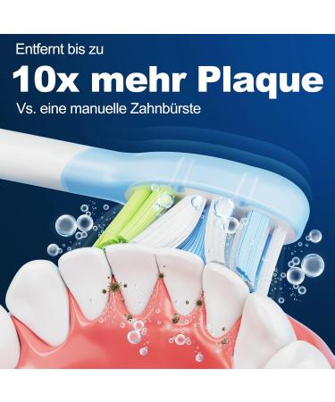 Superior Clean Brush Heads for Philips Sonicare - 8 Pack White | International Shipping Available - Buy Online on GoSupps.com