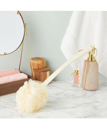 Long Handled Loofah Back Scrubber Exfoliating Body Sponge for Shower Bath (18 in, 3 Pack) - Buy Online on GoSupps.com