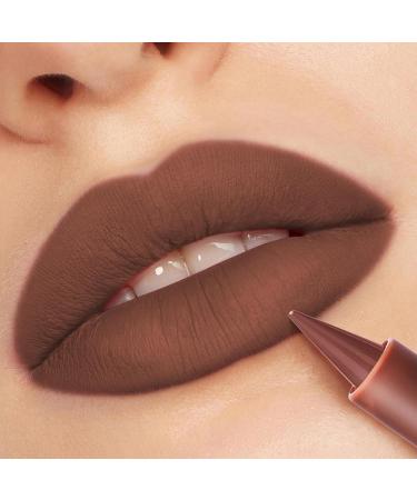 Lip Pencil Smear Resistant Long-Lasting Waterproof Lip Liner Pencil & Red For Business Travel Office Meetings Casual Gatherings - Buy Online on GoSupps.com