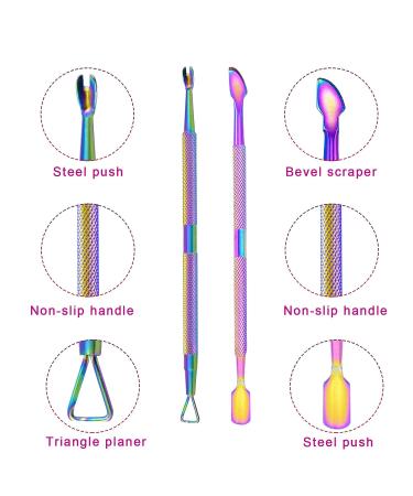 6-in-1 Nail Soaking Bowl for Gel Polish Removal - Acrylic Nails Manicure Kit with Cuticle Tools and Files - Pink - Buy Online on GoSupps.com