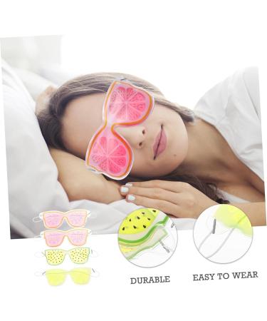 Lurrose 4pcs Gel Eye Mask Ice Pack Set - Cold Compress Cooling Eye Shade for Sleeping and Travel - Assorted Colors - 1 Count - Buy Online on GoSupps.com