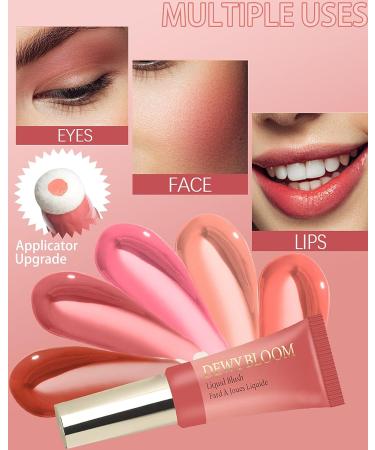 Creme Blush Beauty Wand - Matte Cheek Blusher Stick for Cheeks & Lips - 101 RAVISHING Nude Pink - Long-Wearing, Dewy Finish - Buy Online on GoSupps.com