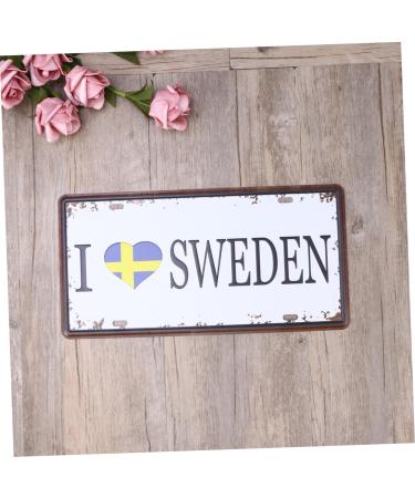 TEHAUX Retro Decor Vintage Signs for Sale Antique Signs Tin Signs Iron Painting The Sign Metal Iron Sign As Shown medium - Buy Online on GoSupps.com