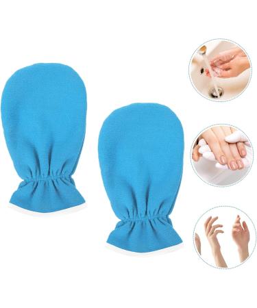 POPETPOP 3 Pairs Exfoliating Hand Mask Gel Moisturizing Gloves Exfoliating Body Mitt Gel Hand Gloves Black Cotton Gloves Women Rough Hand Care Gloves Dry Skin Miss Fingerless Flannel - Buy Online on GoSupps.com