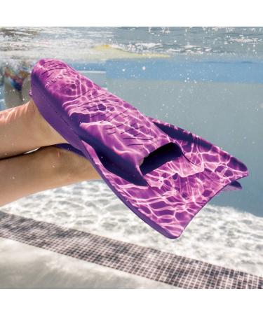 FINIS Booster Kids Swim Fins Purple - Size Jr 6-8 - Buy Online on GoSupps.com