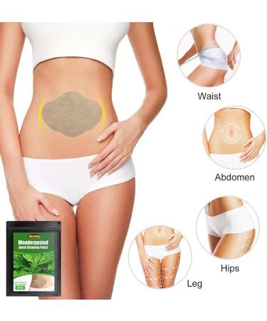 120pcs Slimming Patch - Natural Herbal Waist Shaper Wormwood Patch for Abdomen - Body Slimming Solution | International Shipping - Buy Online on GoSupps.com
