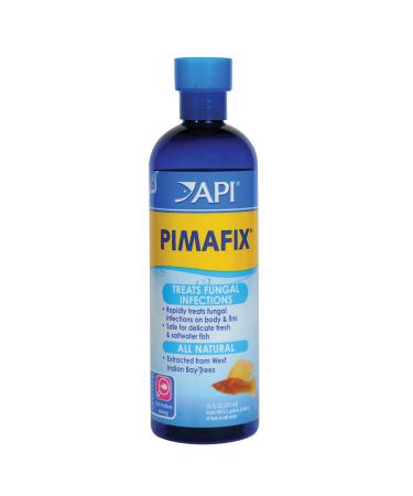 API PIMAFIX Freshwater and Saltwater Fish Remedy 16-Ounce