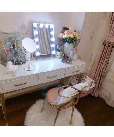 1pc Hand Mirror Gold Mirror Vanity Cosmetic Mirror Magnification Mirror Two-sided Mirror Stand Mirror Purse Mirror Double Side Mirror Make up Mirror Miss Portable Golden Mirror - Buy Online on GoSupps.com
