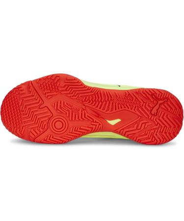 PUMA Unisex Kids' Sport Shoes ACCELERATE TURBO JR II - FAST YELLOW-RED BLAST-PUMA BLACK Size 37.5 - International Shipping Available - Buy Online on GoSupps.com