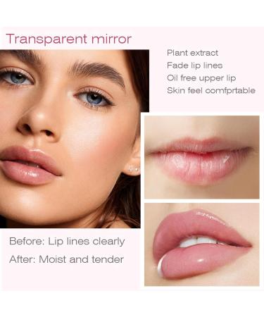  Fictory 2PCS Lip Plumping Gloss Long-Lasting Moisturizing Rose Petals Lip Plumping Filler for Women - Buy Online on GoSupps.com