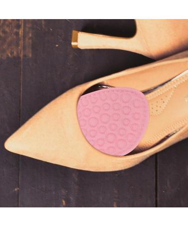 Baluue Forefoot Pad for Women - Metatarsal Ball Cushions & Soft Sponge Heel Inserts for Open Toe Sandals | Comfort & Support | One Size Fits All Pink - Buy Online on GoSupps.com