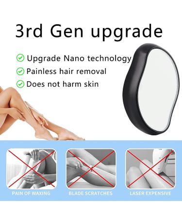 Bleam Crystal Hair Eraser: ANTAND Hair Remover 3rd Gen 2023 - Painless Exfoliator for Women & Men - Eco-Friendly Reusable Hair Removal Tool - Buy Online on GoSupps.com