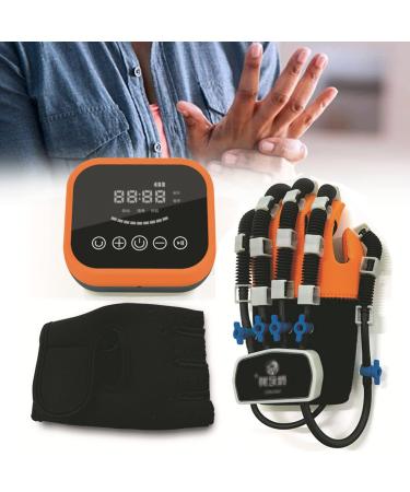 Rehabilitation Robot Gloves Stroke Hemiplegia Rehabilitation Training Equipment Finger Straightening for Hand Function Recovery Left hand-XL