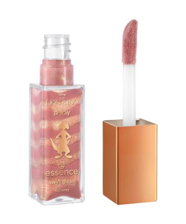essence | The Lion King Swirl Gloss | Limited Edition Disney Collection | 2 Shimmering Shades in 1 | Long Lasting  Unique Lip Looks | Plump Lips with Maximum Volume | Vegan & Cruelty Free (01 | Calm Surrender)