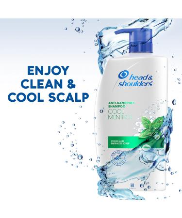 Buy Head & Shoulders Anti-Dandruff Shampoo 1L | Cool Menthol & Scalp Energizer - International Shipping Available - Buy Online on GoSupps.com