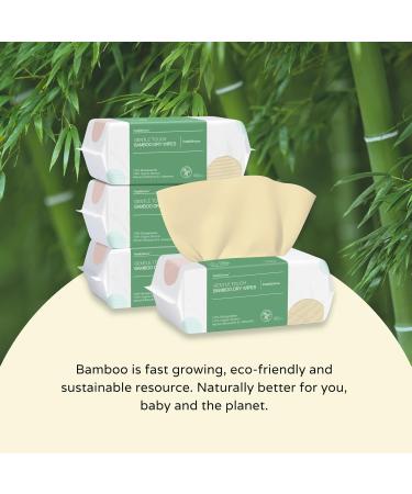 Poeticehome Ultra-Soft 100% Bamboo Facial Towels - Biodegradable Disposable Skin Care Cloths for Sensitive Skin | Fragrance-Free & Unheated | 100 Pack - Buy Online on GoSupps.com